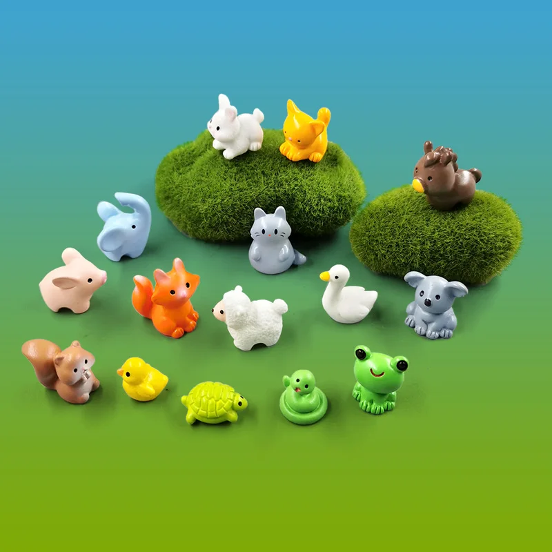 thumbnail image 2 of 10pcs Mini Resin Capybara Figures - Tiny Animal Figurines For Bonsai, Fairy Gardens & Dollhouses 2 of 11