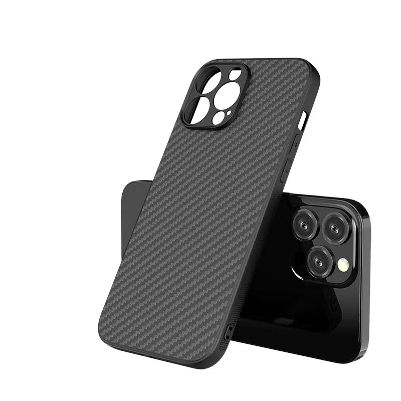 Nuovo Modello In Fibra Di Carbonio Custodie Protettive In Tpu Ultra Sottili Per Iphone 15 13 12 11 14 Pro Max 13Mini 12Pro Cover Shell Coque