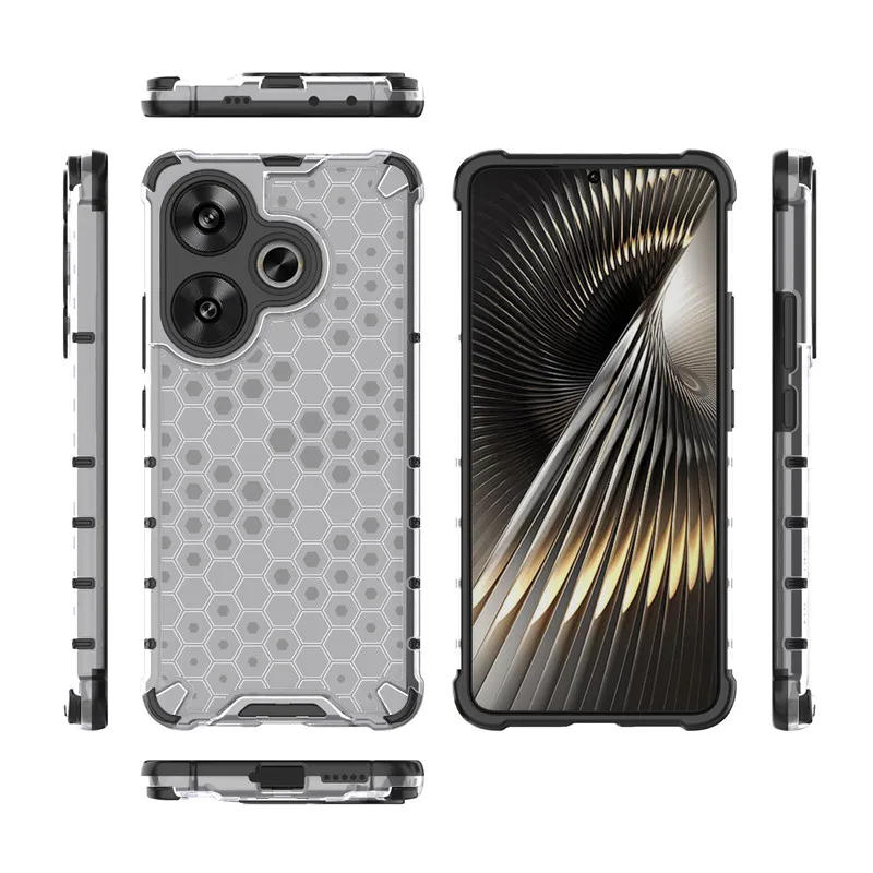 Shockproof Honeycomb Hard PC Protection Bumper Case