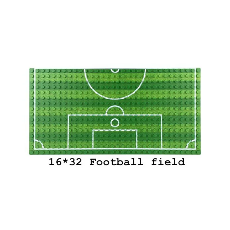 1pc 16*32 Punkte Grundplatte Basketball Fußball Grundplatte Für Figur Feld Gericht Block DIY Spielzeug Weihnachten Geschenk für Kinder – Detail 4
