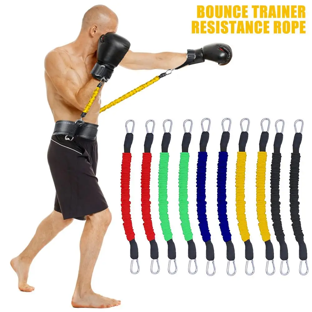Bounce Trainer Resistance Rope Gym Sports Fitness Boxing Stretching Stap~ 