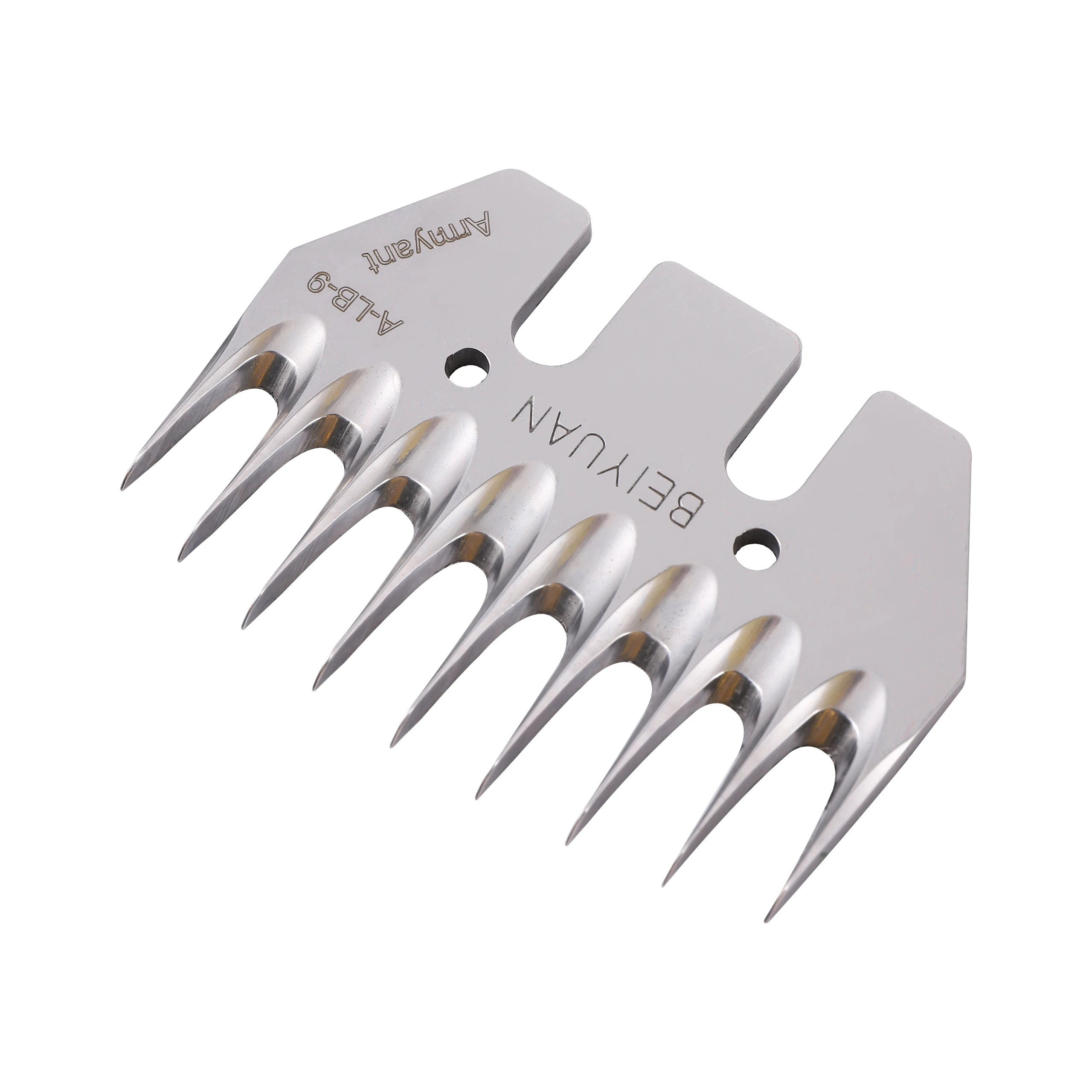 Peigne Tondeuse Mouton Lames De Cisaille à Moutons Fdit - Acier Inoxydable - 13 Dents Droites - Kit 2 Pièces Universel Toilettage Animaux