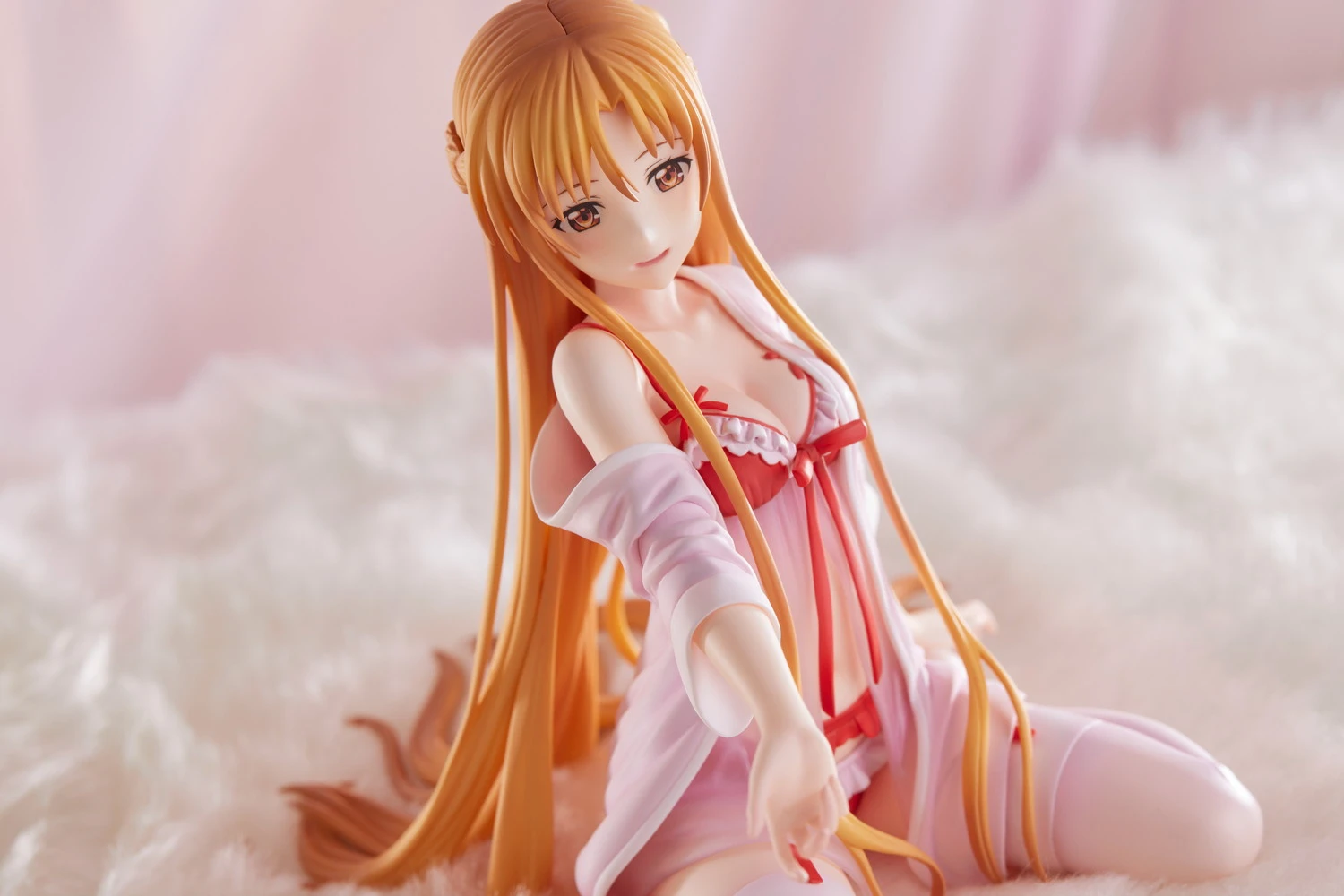 IN Stock Aniplex Original Yuuki Asuna Pajamas Sword Art Online SAO 1/7  Action Figure Anime