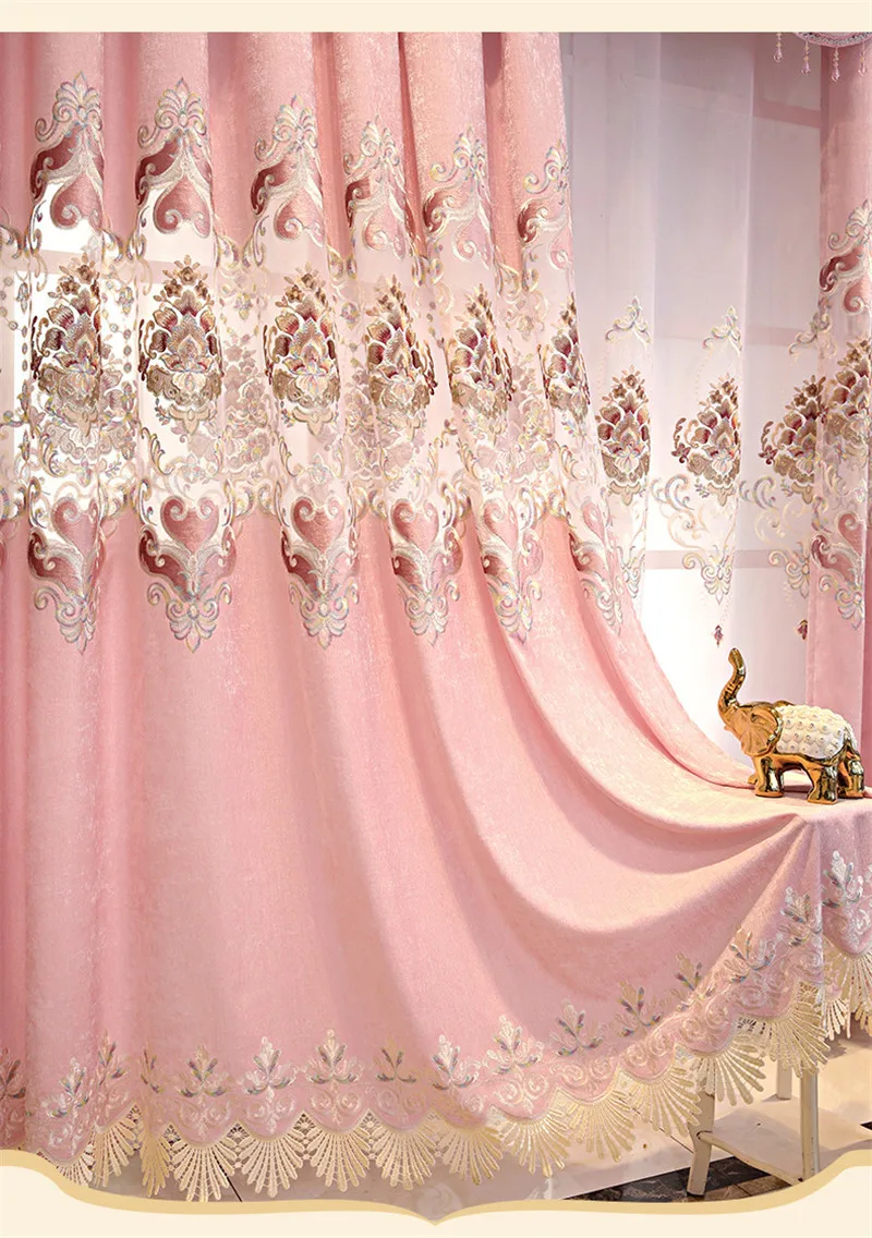 Europeu de luxo rosa casamento casa decoração