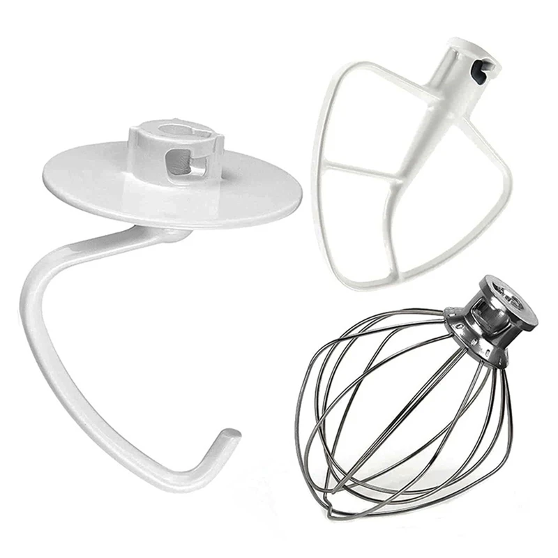 Mixer Attachment For Kitchen Aide 4.5-5 Qt Tilt-Head Stand Mixers For Kitchenaid Paddle Attachment For K45B/K5THCB/K5THBS
