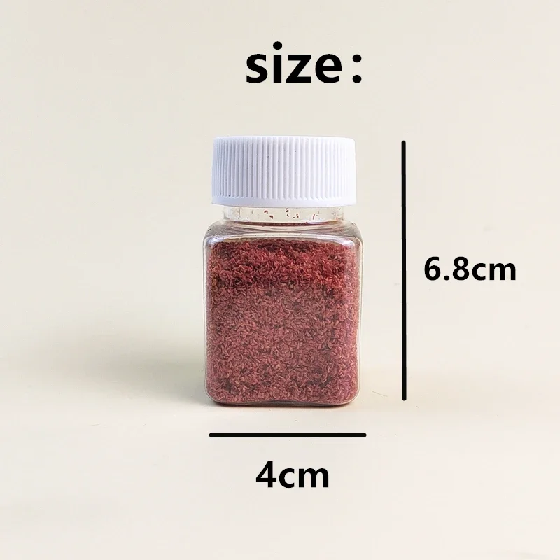 Original model Leaf grass powder static grass DIY construction sand table micro landscape scene model materials for enthusiasts 2