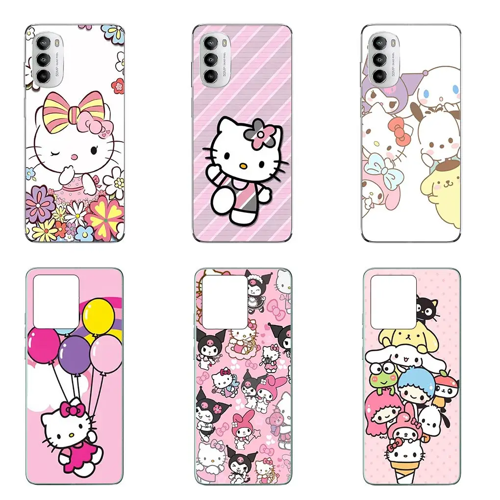 Cartoon Hello Kitty Cute Fashion Phone Cover Case for Motorola 