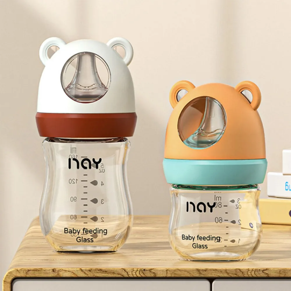 Bottles 80ML/160ML/240ML for Newborn Baby Feeding milk bottle,feeding bottle,glass milk bottle