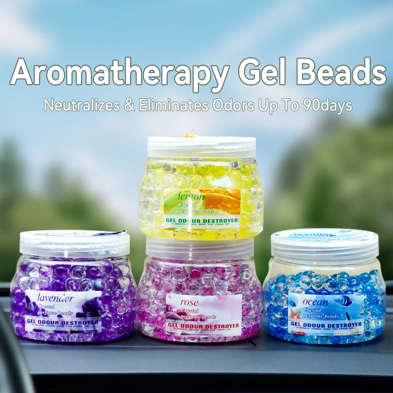 Car Air Freshener Set with Natural Essential Oils Alcohol-Free Safe