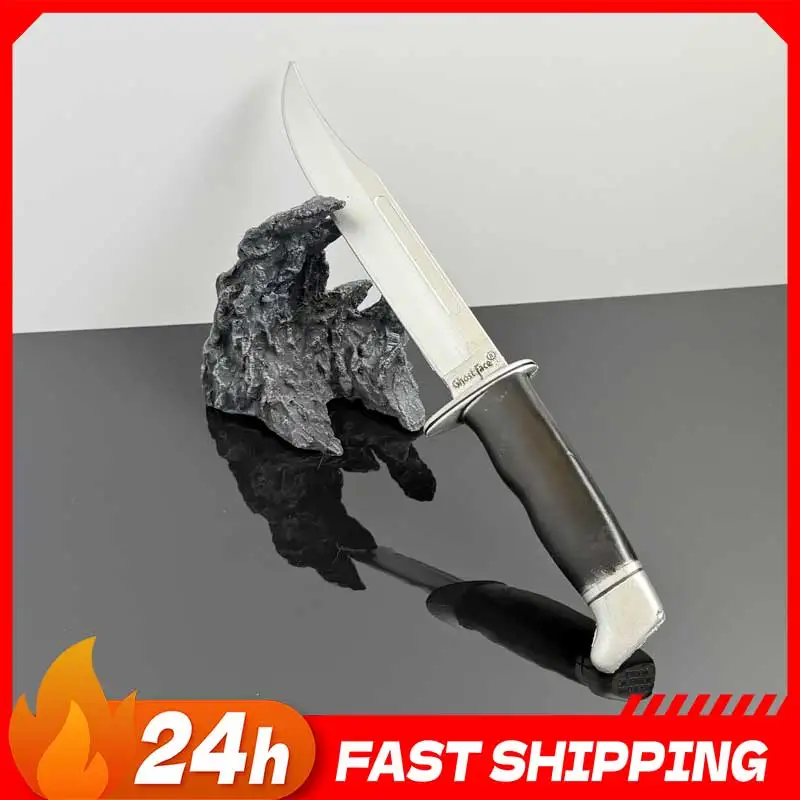 30cm Ghost Face Foam Sword Stage Play Cosplay Props Collectible Western Short Sword PU Katana Desk Ornaments Toys Birthday Gifts