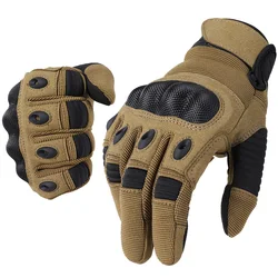 Enhanced Outdoor Touchscreen Breathable Sports Gloves - Anti - Skid Protection for Hiking, Camping, Cycling, and More (B10 Brown)
