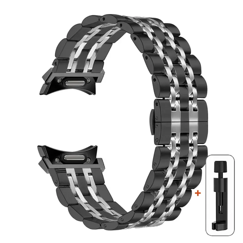 Premium Stainless Steel No Gaps Watch Strap Bracelet