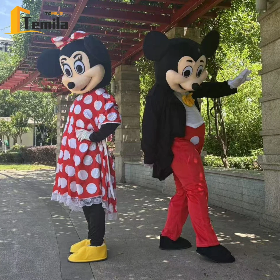 Duo Mascottes Mickey & Minnie - Idéal Événements & Anniversaires