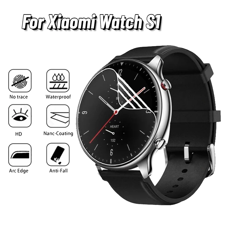 

Мягкая Гидрогелевая пленка с защитой от царапин для умных часов Xiaomi Watch S1