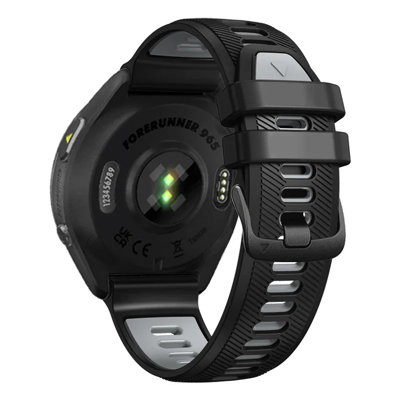 Silicone Strap Quickfit Sport Watchband Wrist Bracelet Accessory for Garmin Forerunner