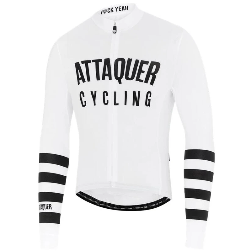 

Attaquer Long Sleeve Jersey 2023 Men's Team Summer Cycling Sweatshirt Maglia Mountain Bike Milk Camouflage Ropa Ciclismo