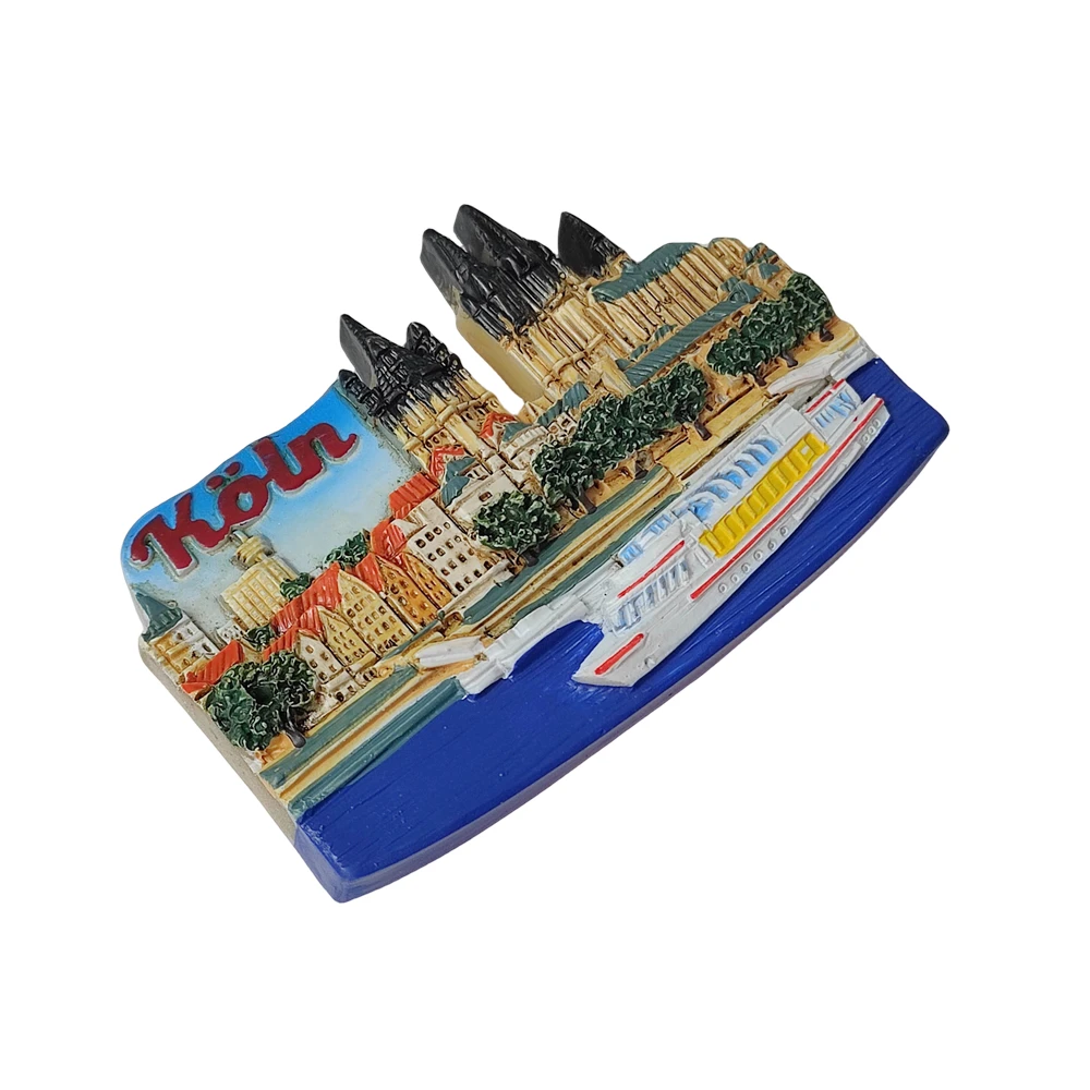München Duitsland Koelkast Magneet Reizen Souvenir Koelkast Decoratie 3D Magnetische Sticker Handgeschilderde Craft Collectie