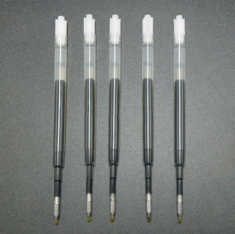 2pcs 6pcs 12pcs 9.9cm long mechanical metal  Refill 0.5mm 0.7mm tip Stainless steel nib