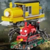 Spider Train Cartoon Monster Steam Trains Moc Game Building Blocks Choo-Choo Charles HorrorsBricks Toys for Children 4