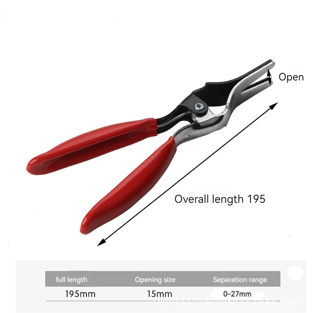 

Car Oil Pipe Separation Clamp Universal Cars Joint Tightening Pliers Fuel Vacuum Tube Hose Remover Separator Auto Removal Tool