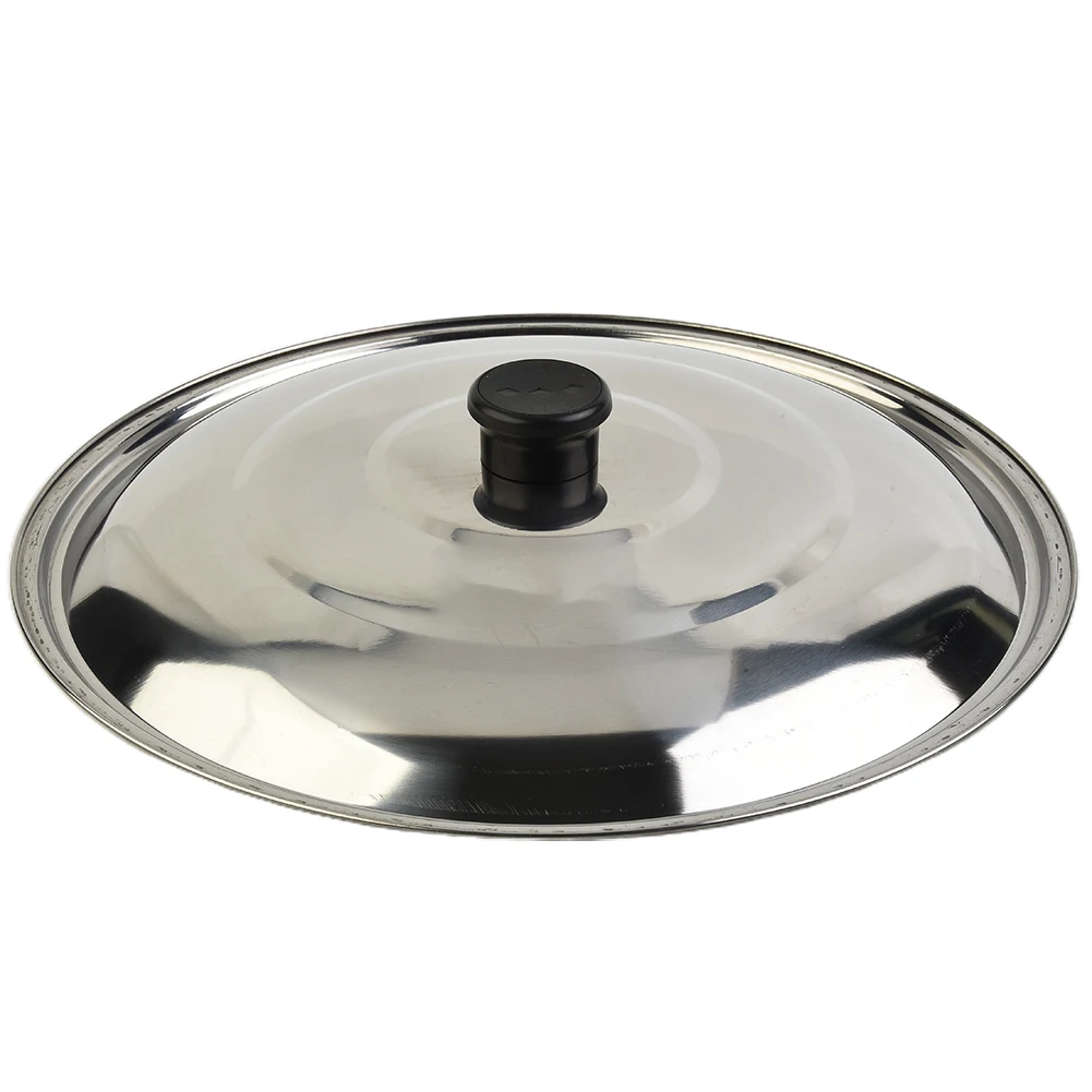

Practical Stainless Steel Lid Replacement Round Cookware Parts For Saucepan Frying Pan Kitchen Cooking Acceessories