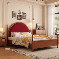 Couette de lit double moderne Princess, Cadres de lit King Size italiens, Têtes de lit Queen Monster, Meubles de chambre à coucher 3