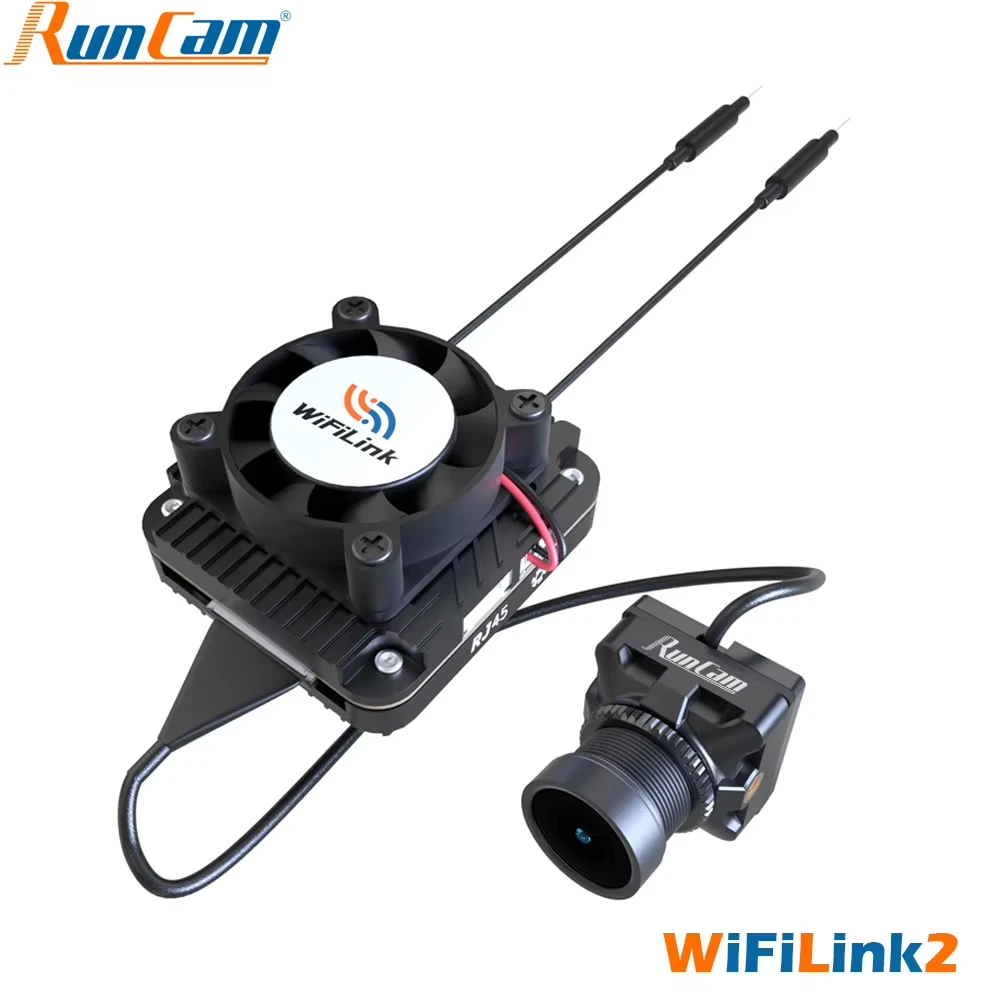 FPV Transmitter RunCam Wireless WiFiLink2 WiFiLink2-G Digital HD Based on OpenIPC w/ 1080P FOV 160&deg; FPV Camera for RC Drone