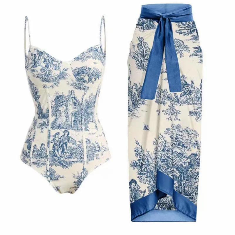 2023-New-Arrival-Push-Up-Women-Bikini-Set-Floral-Printed-Ruffle-Bikinis ...