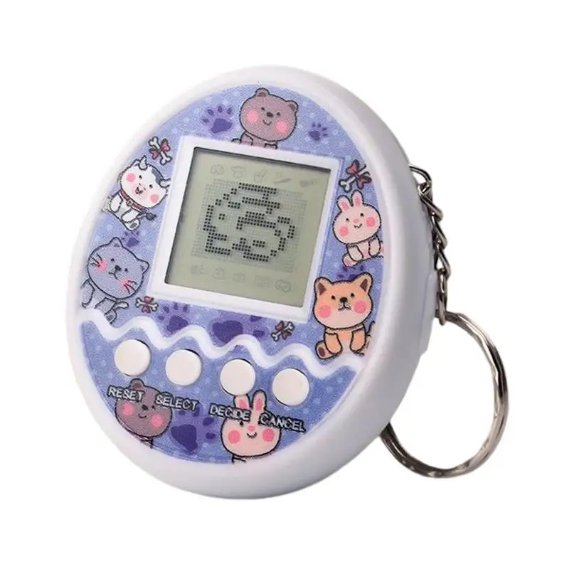 

Tamagotchis Electronic Pet Machine Keychain Portable Pet InVirtual Cyber Pet Keychain E-pet Interactive Toy Console Keyring Gift