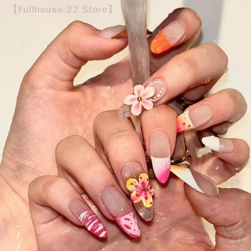 【MAX-22】네일 몰드 실리콘 네일 아트 장식 DIY 꽃 튤립 디자인 네일 아트 템플릿 입체 매니큐어 도구