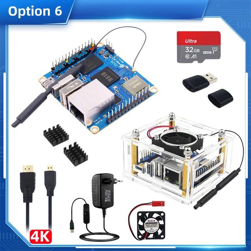 Quad-Core, Cortex-A53, 64 bits, banda dupla, WiFi5