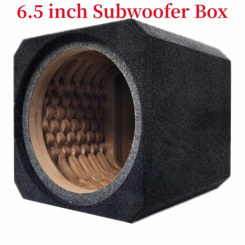 Vehicle Audio Accessories, 6.5-Inch Car Subwoofer Empty Box, Speaker Housing