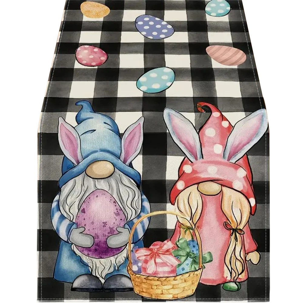 

Пасхальная скатерть с изображением кролика, 13 х72 дюйма