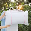 1PC Household Pillow Drying Net Bag Windproof Collapsible Lazy Special Drying Net Bag Multifunctional Doll Drying Tool 1