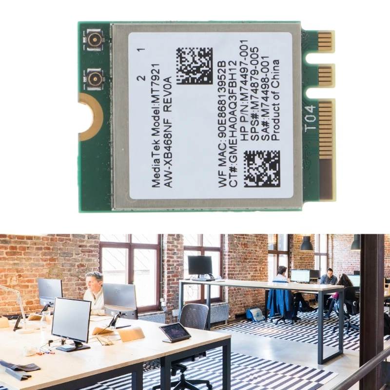 Рисунок 2 - MT7921 NGFF M.2 Wireless Card WiFi 6 Desktop Kit 2