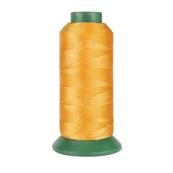 High - Strength Nylon Sewing Thread for Leather and Upholstery Repair (Bright Orange)