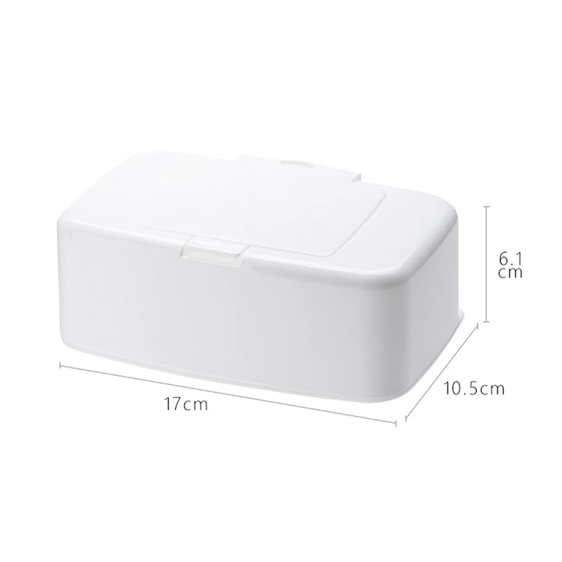 Dry Wet Tissue Box Wipes Storage Case Napkin Dispenser Paper Baby Wipes Napkin Storage Box Holder Container Tissue Holder