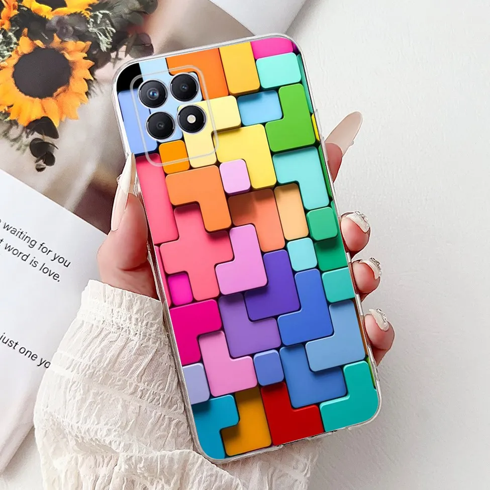 Luxury Butterfly and Love Flowers Clear Phone Case - Cool Painted Design