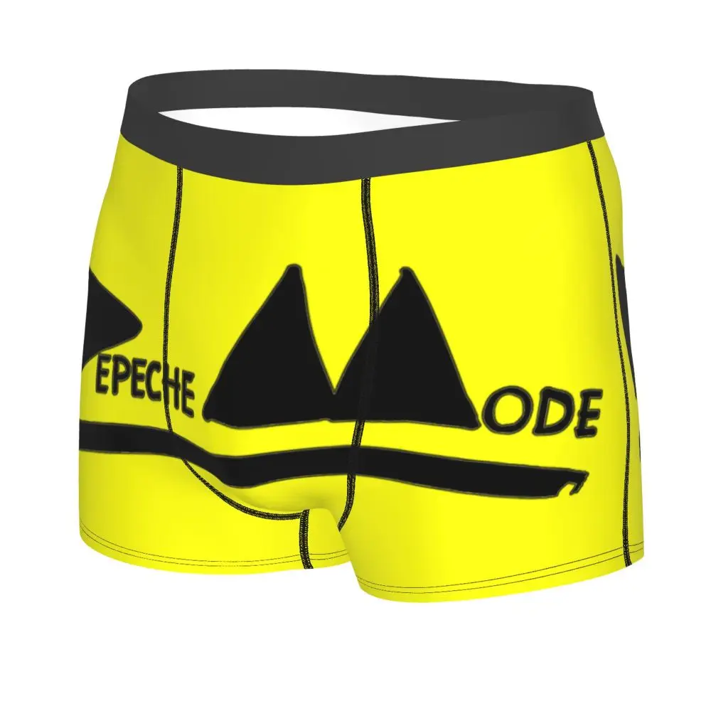 Custom Electronic Rock Depeche Cool Mode Boxers Shorts Men Briefs Underwear Cool Underpants