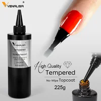 Venalisa Super Glossy Non-Wipe Soak Off UV LED Gel Top Coat Refillment Package Diamond Long Wear Anti-Yellow No-Sticky Top Coat 1