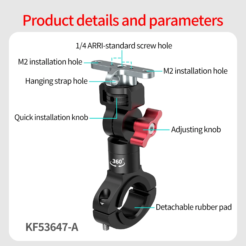 Drone Remote Control Bike Bracket Stand Mount for  Mavic Air 2 Bicycle Handlebar