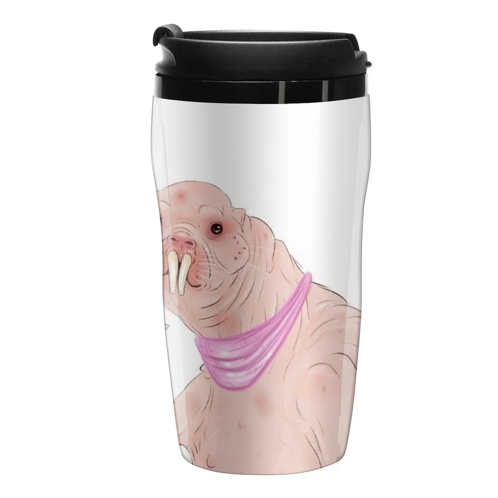 

New Nakey mole rat Travel Coffee Mug Coffee Goods Thermos Cup Coffee Cups Sets Creative Cups