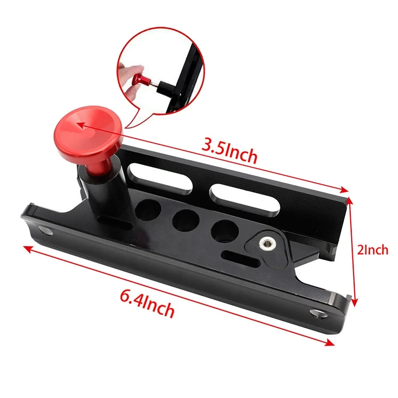 Fire Extinguisher Holder Mount Bracket car extinguisher holder fire extinguisher holder Black Adjustable Tailgate Roll Bar Fit for Jeep Wrangler YJ Aluminum Alloy Bracket