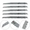 5PCS 240mm Reciprocating Saw Blades Saber Saw Handsaw Multi Saw Blade Replacement  For Metal Or Wood Fast Cutting Hand Tool 2