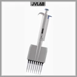 Pipette multi canaux, Volume réglable, mécanique, 8 canaux, 12 canaux, 0.5 ~ 300ul CE 