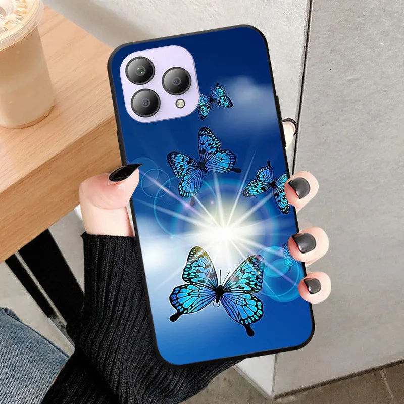 Sleek Black Silicone TPU Phone Case - Soft Protective Bumper Shell Cover