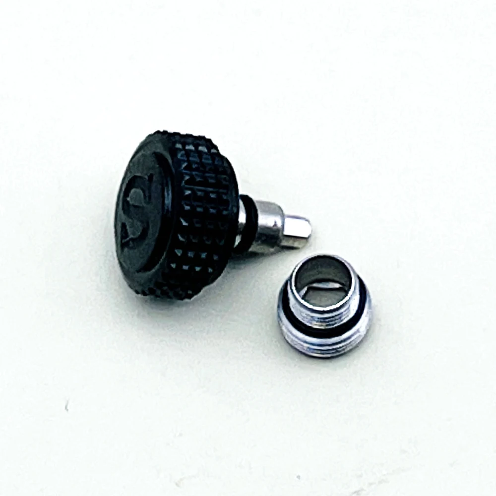 Enhanced Engraved 'S' Watch Crown with Tube Stem