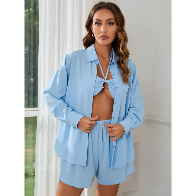 JKW Original Real Shot New Women's Clothing Fashionable Temperament Commuter Casual Three-Piece Suit