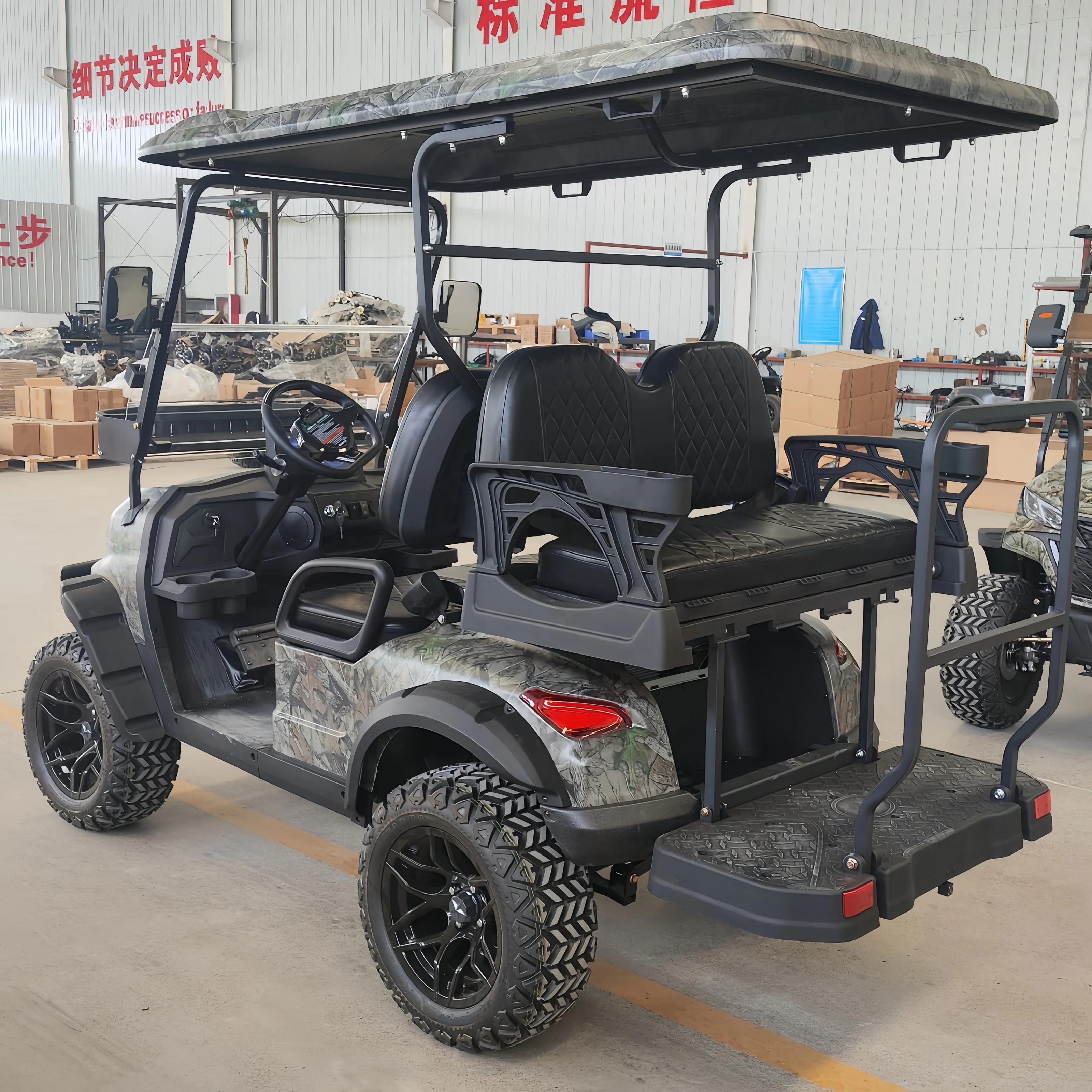 Competitive Price Golf Cart 4 Seater Fast Single Seater Mini 4 Electric Golf Cart