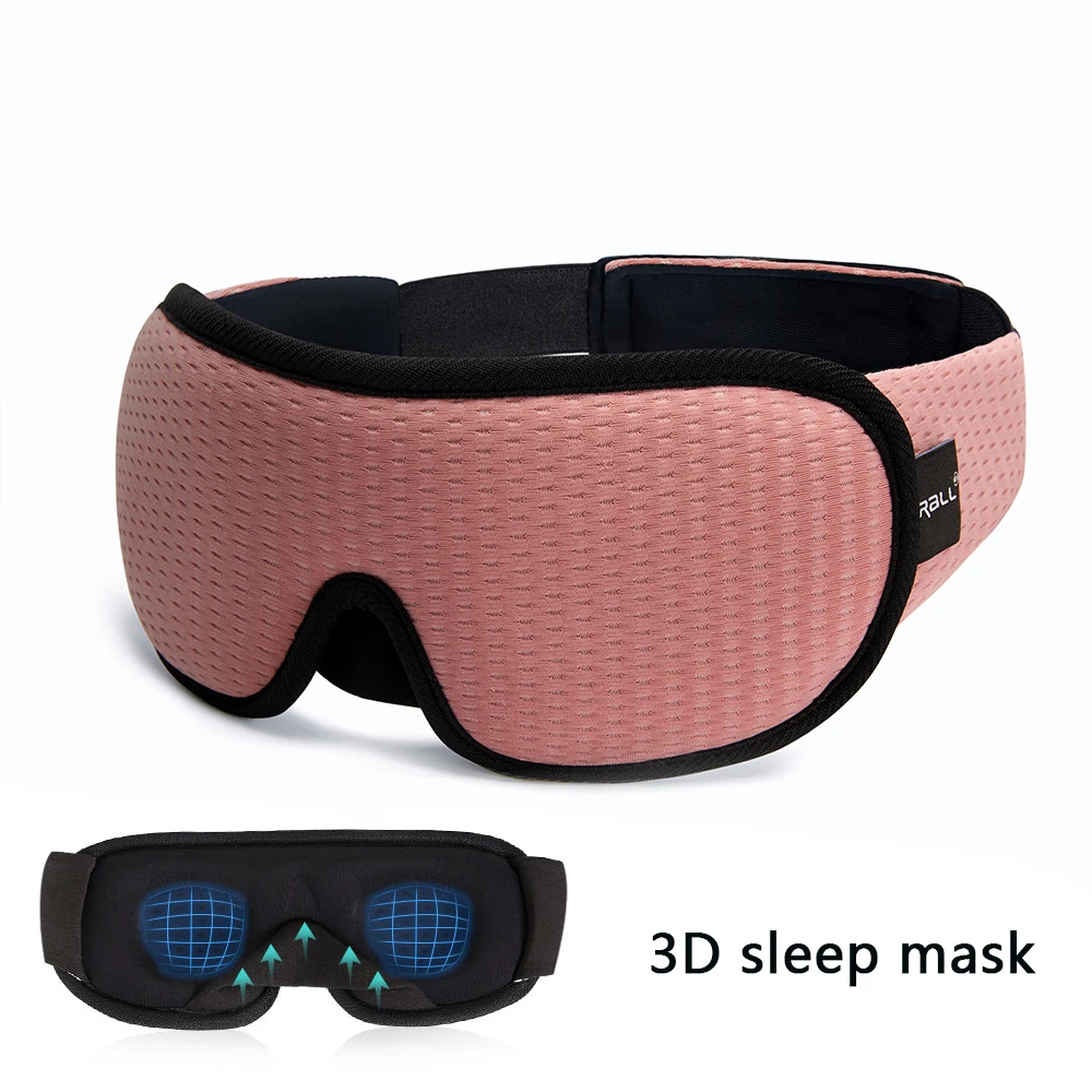 New Brand 3d Sleeping Mask Block Out Light Sleep Mask For Eyes